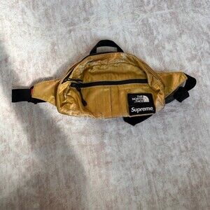 Supreme Roo II Lumbar Pack Belt Bag Gold Small Streetwear